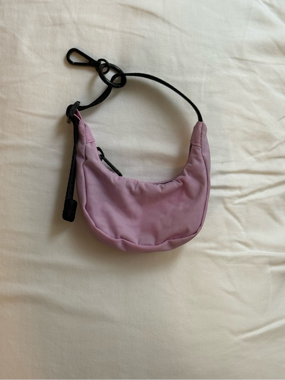 BAGGU Crescent Bag Charm Peony